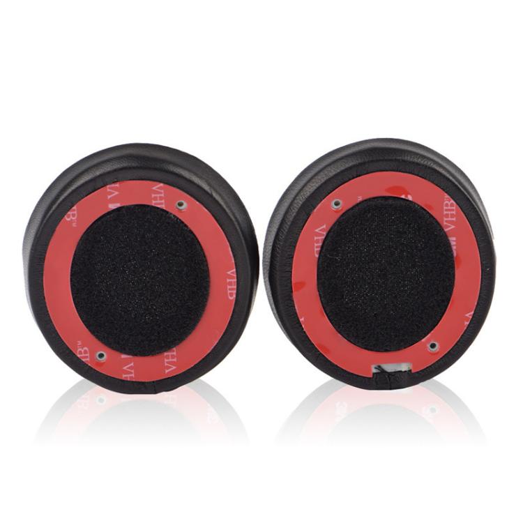 1 Pair Lambskin Replacement Earpads For Beats Solo3 / Solo2 Wireless(Black) by bashfashion