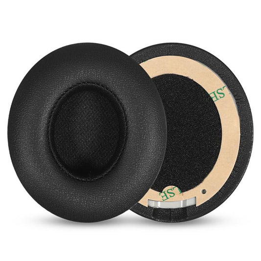 1 Pair Protein Leather Replacement Earpads For Beats Solo4(Matte Black) by bashfashion