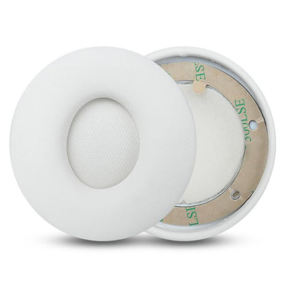 1 Pair Protein Leather Replacement Earpads For Beats Solo Pro(White) by bashfashion