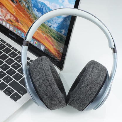 1 Pair Cotton Replacement Earpads For Beats Studio3 / 2(Grey) by bashfashion