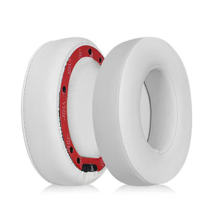 1 Pair Protein Leather Thickened 26mm Replacement Earpads For Beats Studio3 / 2(White) by bashfashion