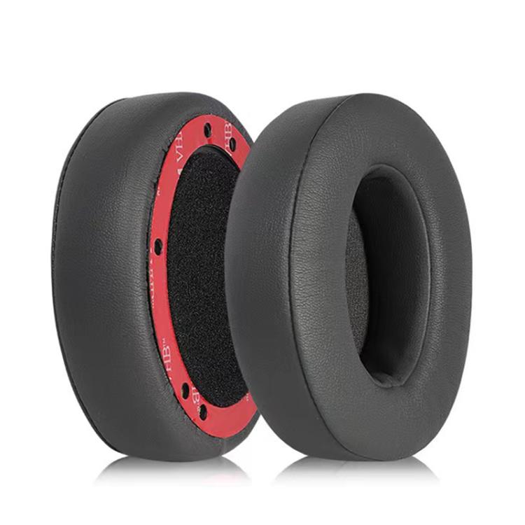 1 Pair Protein Leather Thickened 26mm Replacement Earpads For Beats Studio3 / 2(Titanium) by bashfashion