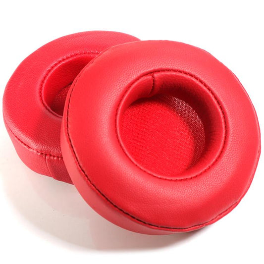 2pcs Lambskin Replacement Earpads For Beats Mixr(Red) by bashfashion