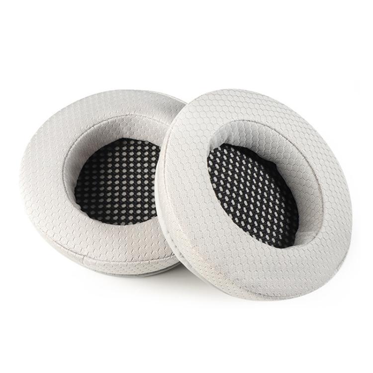 2pcs Mesh Replacement Earpads For EDIFIER HECATE G4(White) by bashfashion