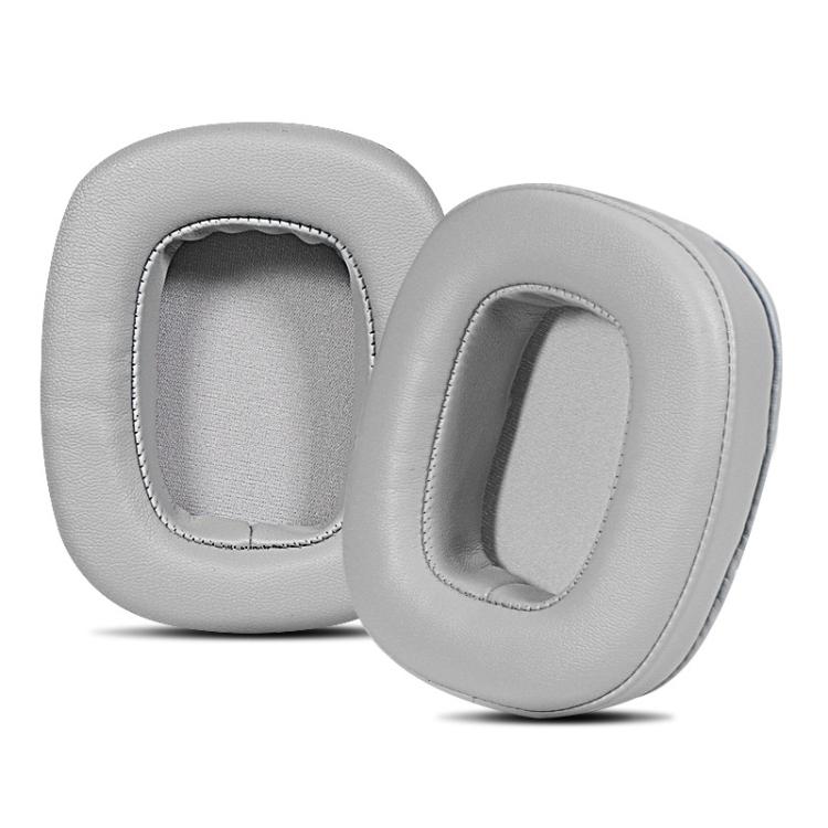 1 Pair Protein Leather Replacement Earpads For EDIFIER G5 / G50 / G35 / G3(Grey) by bashfashion