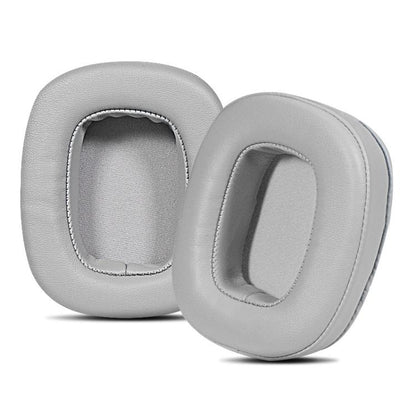 1 Pair Protein Leather Replacement Earpads For EDIFIER G5 / G50 / G35 / G3(Grey) by bashfashion