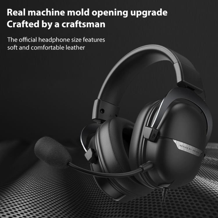 1 Pair Protein Leather Replacement Earpads For EDIFIER G5 / G50 / G35 / G3(Black) by bashfashion