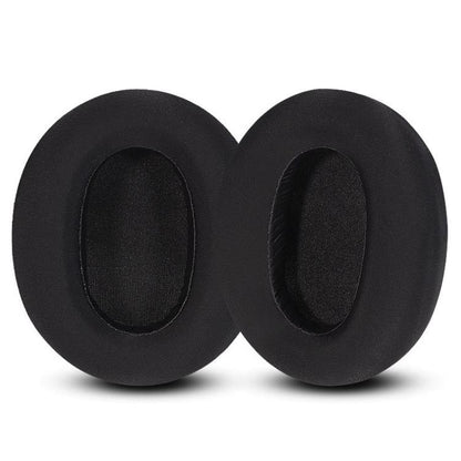 2pcs Ice Silk Cloth Replacement Earpads For EDIFIER W820NB / Free Pro / K820NC(Black) by bashfashion