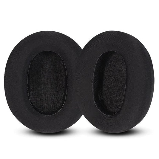 2pcs Ice Silk Cloth Replacement Earpads For EDIFIER W820NB / Free Pro / K820NC(Black) by bashfashion