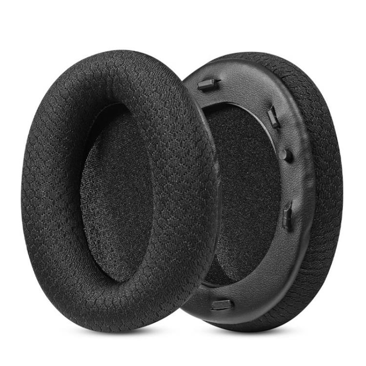 2pcs Mesh Snap-on Replacement Earpads For EDIFIER W800BT PLUS(Black) by bashfashion