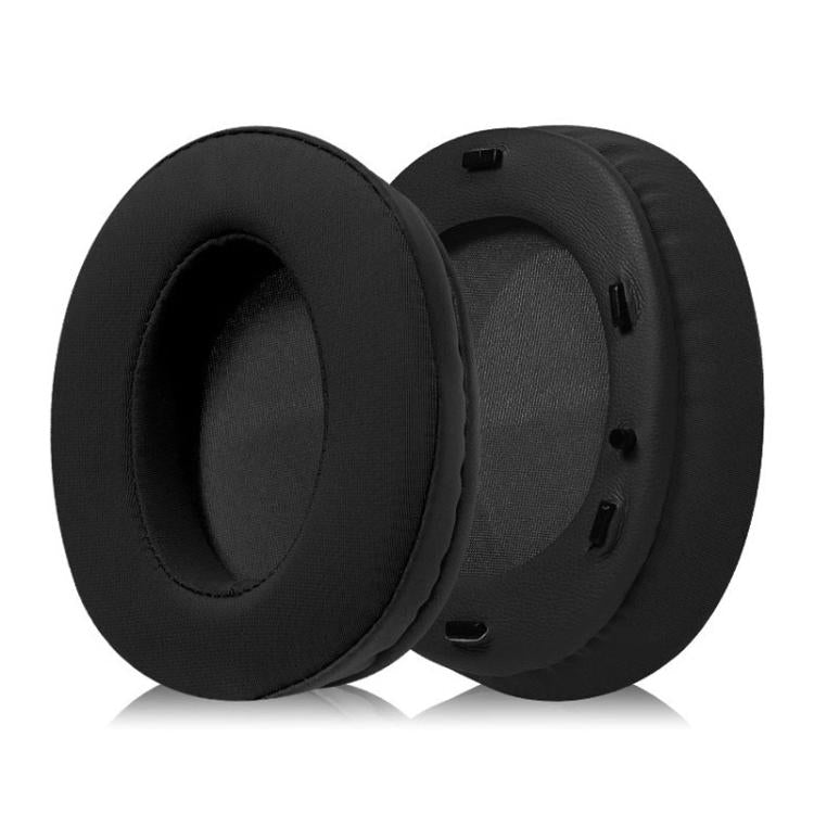 2pcs Ice Feeling Gel Cloth Snap-on Replacement Earpads For EDIFIER W800BT PLUS(Black) by bashfashion