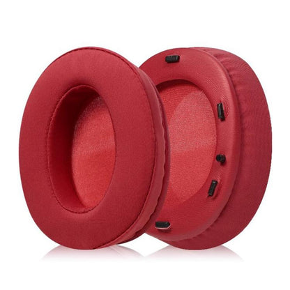 2pcs Ice Feeling Gel Cloth Snap-on Replacement Earpads For EDIFIER W800BT PLUS(Red) by bashfashion