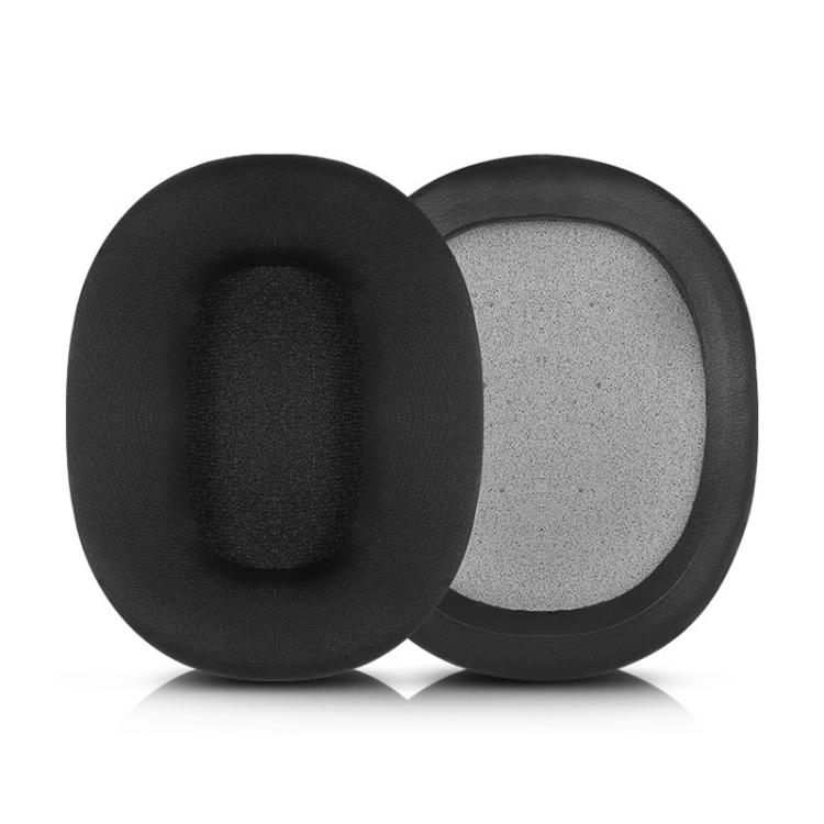 2pcs Ice Silk Cloth Replacement Earpads For EDIFIER W800BT / W800X / K800 / K815 / G20(Black) by bashfashion