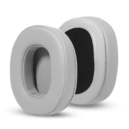 2pcs Protein Leather Replacement Earpads For EDIFIER W800BT(Grey) by bashfashion