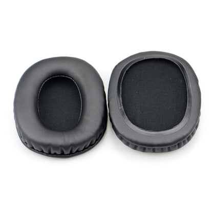 2pcs Protein Leather Replacement Earpads For EDIFIER W800BT(Black) by bashfashion