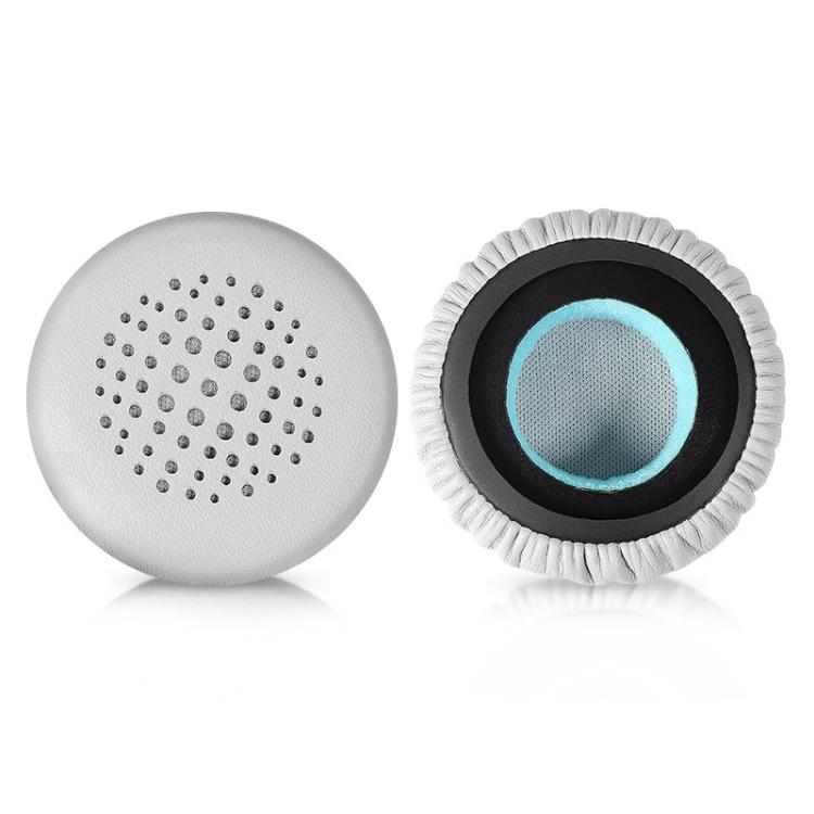 2pcs Protein Leather Replacement Earpads For EDIFIER H690 / W570BT / W670BT / H690P(Grey) by bashfashion