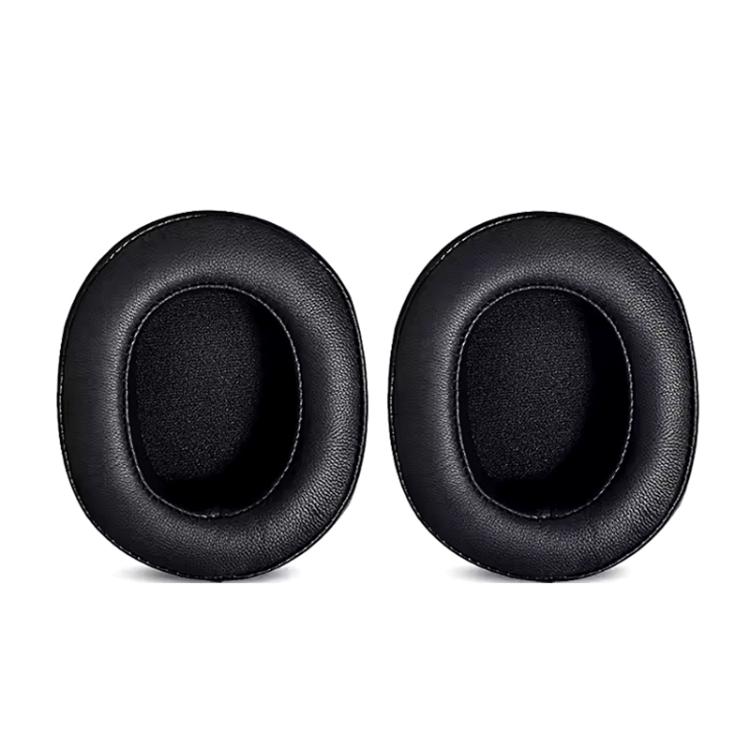 2pcs Lambskin Replacement Earpads For EDIFIER W820BT(Black) by bashfashion