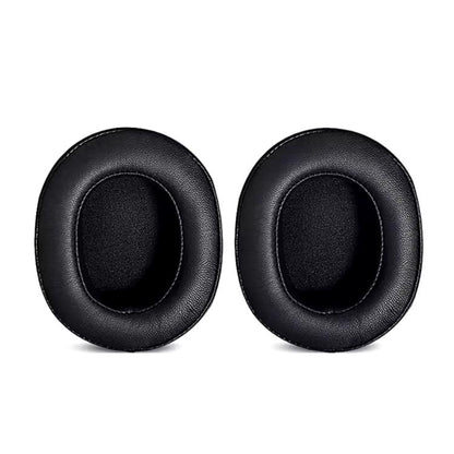 2pcs Lambskin Replacement Earpads For EDIFIER W820BT(Black) by bashfashion