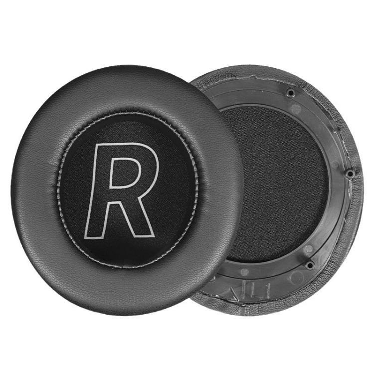 1 Pair Protein Leather Replacement Earpads For EDIFIER HECATE GX(Black) by bashfashion