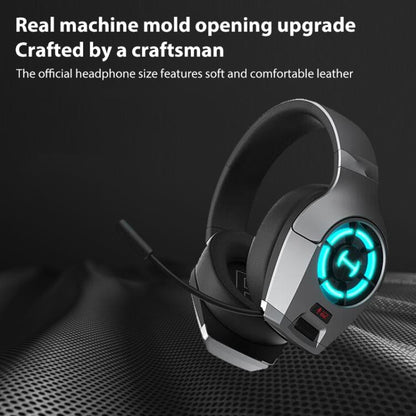 1 Pair Ice Silk Cloth Replacement Earpads For EDIFIER HECATE GX(Black) by bashfashion