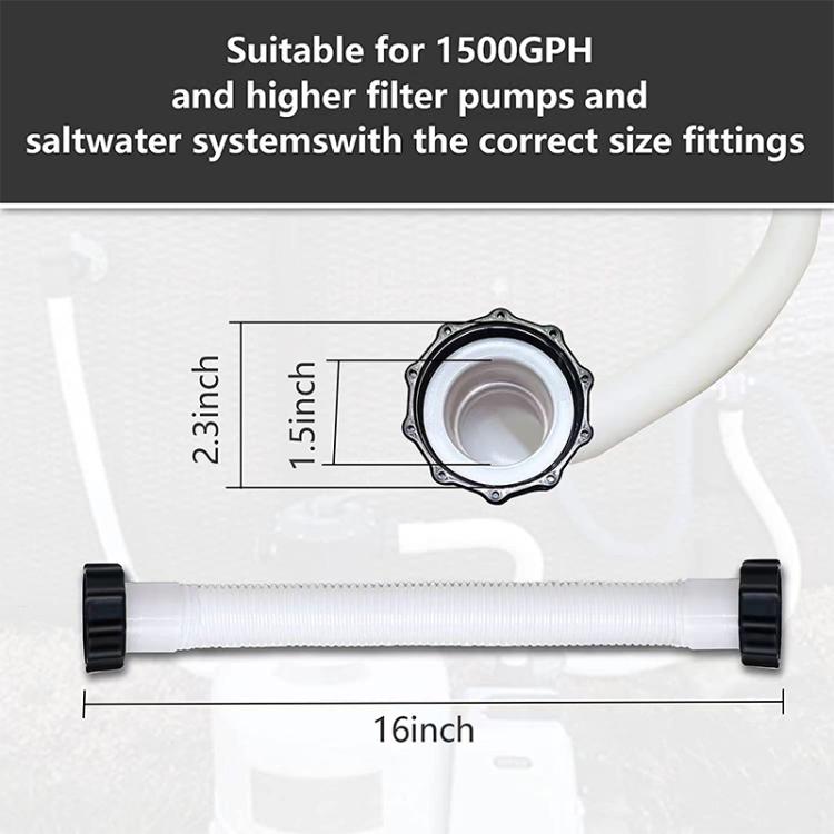 16 inch Pool hose For Intex Filter Pump by bashfashion