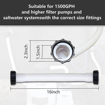 16 inch Pool hose For Intex Filter Pump by bashfashion