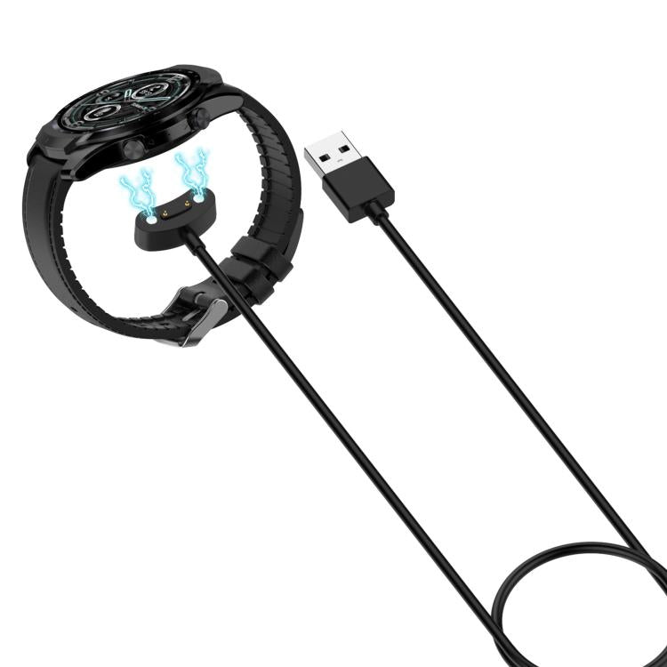 For Ticwatch Pro 5 xDfind USB Interface Smart Watch Charging Cable, Length: 1m(Black) by xDfind