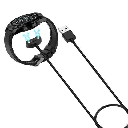 For Ticwatch Pro 5 xDfind USB Interface Smart Watch Charging Cable, Length: 1m(Black) by xDfind