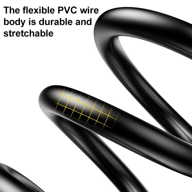 Type-C to 2 Pin / 4 Pin 2 in 1 Magnetic Charging Cable For Shokz Bone Conduction Earphone(Black) by bashfashion