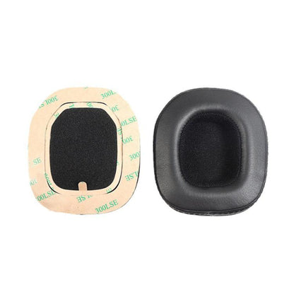 2pcs Self-adhesive Replacement Earpads For Logitech Astro A10 / A50, Material:Protein Leather(Black) by bashfashion