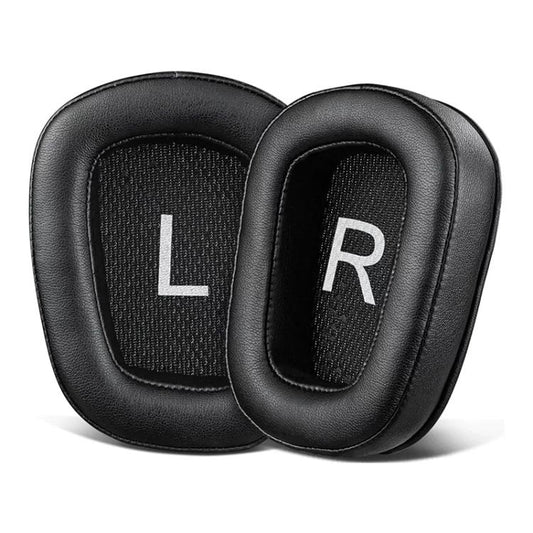 1 Pair Printing Insert Replacement Earpads For Logitech G533 / G633 / G635 / G933 / G935, Material:Protein Leather(Black Mesh) by bashfashion