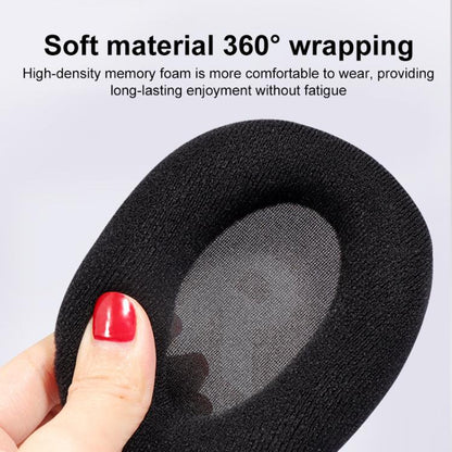 1 Pair Insert Replacement Earpads For Logitech G Pro X, Material:Cotton Fabric(Grey White) by bashfashion