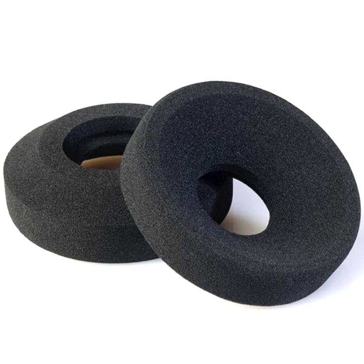 2pcs Compressed Cotton Earphone Replacement Earpads Pads For Grado GS1000i / GS1000e / GS2000e(Black) by bashfashion