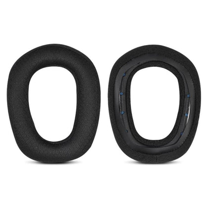 1 Pair Insert Replacement Earpads For Logitech G435, Material:Football Net Fabric(Black) by bashfashion