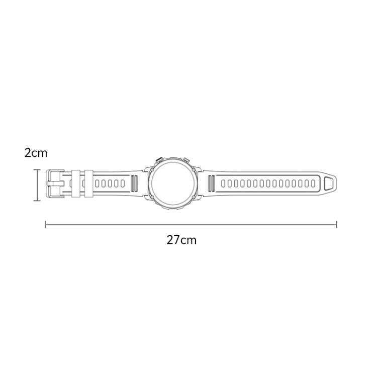 Yesido IO31 1.43 inch AMOLED Screen Smart Watch Support BT Call / Heart Rate(Black) by Yesido
