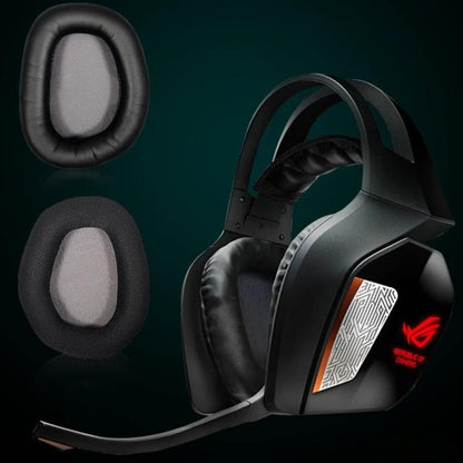 1 Pair Snap-on Replacement Earpads For ASUS Centurioner, Material:Protein Leather(Black) by bashfashion