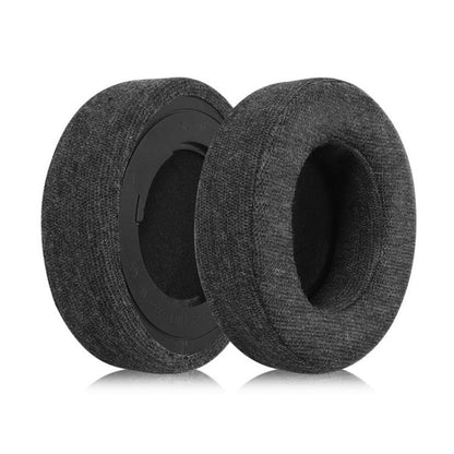1 Pair Rotating Snap-on Replacement Earpads For Razer Kraken Pro V2, Material:Cotton Fabric(Black) by bashfashion