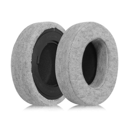 1 Pair Rotating Snap-on Replacement Earpads For Razer Kraken Pro V2, Material:Cotton Fabric(Grey) by bashfashion