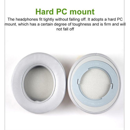 1 Pair Rotating Snap-on Replacement Earpads For Razer Kraken Pro V2, Material:Cotton Fabric(Grey) by bashfashion