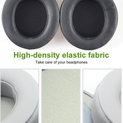 1 Pair Rotating Snap-on Replacement Earpads For Razer Kraken Pro V2, Material:Cotton Fabric(Grey) by bashfashion