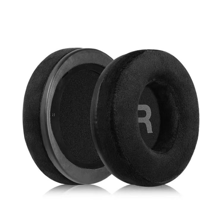 1 Pair Flannel Splicing Earphone Replacement Earpads Pads For Philips SHP9500(Black) by bashfashion