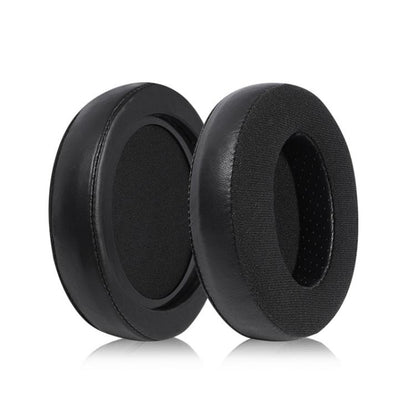 2pcs Lambskin Gold Velvet Earphone Replacement Earpads Pads For Philips SHP9500(Black) by bashfashion