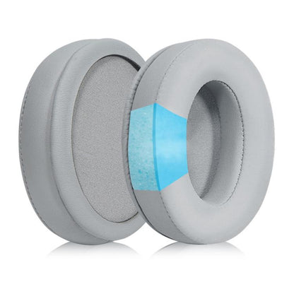 2pcs Insert Replacement Earpads For Razer Standard X / Kraken X / V3 X, Material:Protein Leather and Ice Silk Fabric(Grey) by bashfashion