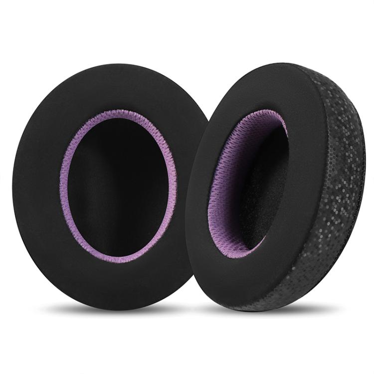 2 Pack Ice Gel Earphone Replacement Earpads Pads For Philips SHP9500(Black Purple) by bashfashion