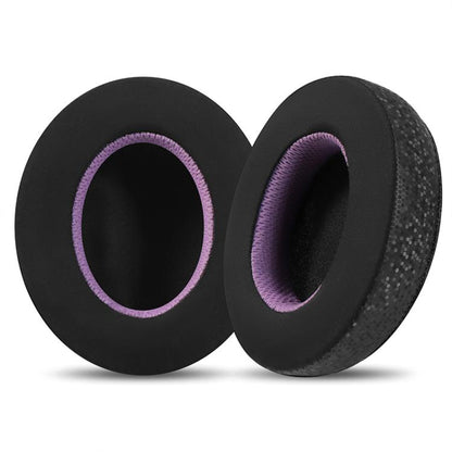 2 Pack Ice Gel Earphone Replacement Earpads Pads For Philips SHP9500(Black Purple) by bashfashion