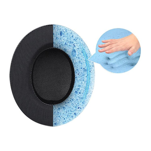 2 Pack Ice Gel Earphone Replacement Earpads Pads For Philips SHP9500(Black Purple) by bashfashion