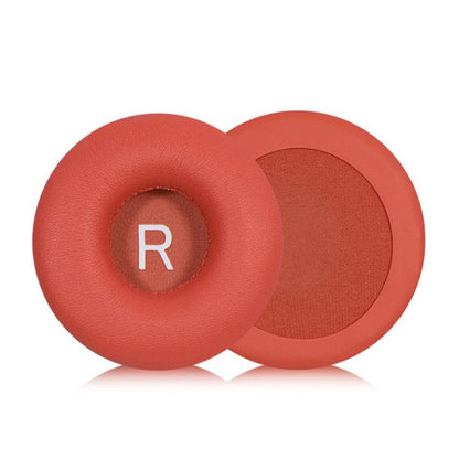 1 Pair Protein Leather Earphone Replacement Earpads Pads For Philips TAH4105(Red) by bashfashion