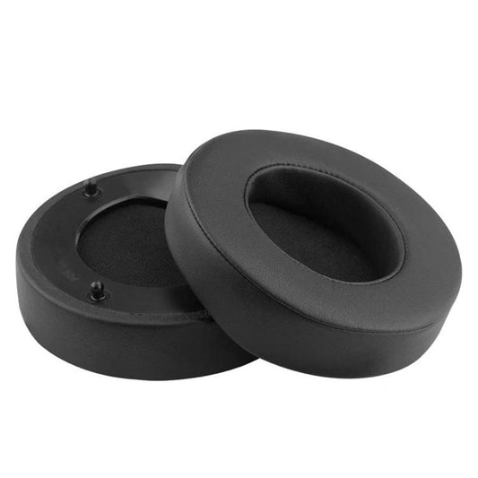 1 Pair Push Snap-on Replacement Earpads For Razer ManOWar 7.1, Material:Protein Leather(Black) by bashfashion