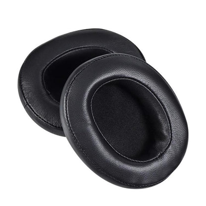 For DENON AH-MM400 2pcs Insert Lambskin Replacement Earpads(Black) by bashfashion