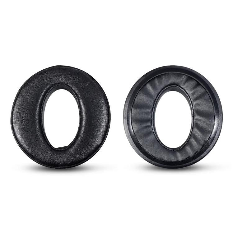2pcs Insert Hollow Style Replacement Earpads For DENON AH-D2000 / D5000 / D5200 / D7000, Material:Lambskin(Black) by bashfashion